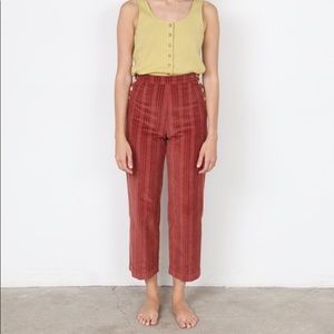 Ilana Kohn Lindy Pants in Rosewood, Size 4